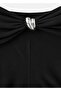 Strapless Blouse with Metallic Details - 7