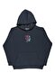 Lenithra Dope Back Printed Unisex Oversize Smoked Hoodie - 6