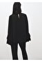 Flounce Bell Sleeve Blouse - 4