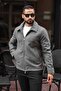 New Season Comfortable Cut Trendy Winter Men's Cashmere Jacket - 3