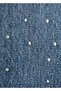 Wide Leg Jeans with Rhinestones - 7