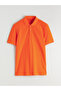 Plus Size Polo Neck Short Sleeve Pique Men's T-Shirt - 5