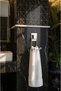 3-Piece Chrome Bathroom Set Dowry Set - Bathroom Shelf-Towel Rack-Roll Paper Towel Holder-Toilet Paper Holder - 3