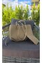 Women's Large Black Wallet and Shoulder Bag (Size 53X32X25 cm)