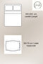 100X200 cm Single Black Fitted Sheet Set + 1 Piece 50X70 Pillowcase – Soft Fabric - 2