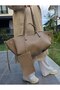 Women's Large Black Wallet and Shoulder Bag (Size 53X32X25 cm) - 6