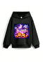Halloween - Halloween Printed, Hooded Children's Sweatshirt, 3-Ply Sharded