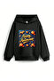 Halloween - Halloween Printed, Hooded Children's Sweatshirt, 3-Ply Sharded