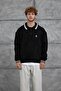 Men's Knitwear Gst Polo Collar Knitted Black Oversize Knitwear Fabric