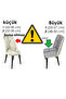 1 Piece Woven Jacquard Oval Chair Cover. Retro Chair Cover Elastic, Flexible, Waterway Pattern - 3