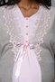 Women's Powder Fleece Lace Detailed Winter Special Design Maternity Pajamas Set 3-Piece Set - 3