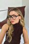 Optical Compatible Blue Light Protected Leopard Frame Lenses Replaceable Glasses Blue Block - 2