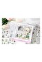 U5-20 Sheets Deco Sticker Book - Color: Red - 4