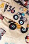 Cottonbox Junior Single Fitted Sheet Duvet Cover Set Cars Beige - 2