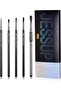 Lip Brush Set 5Pcs Professional Makeup Brushes Set Premium Black T325