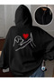 Snow Masked Ninja Unisex Sweatshirt Cardigan 2Strands Thick Fleece