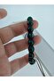 Men's Bracelet Knitted Bracelet Acrylic Stone Bracelet - 2