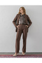Belted Polyviscon Palazzo Trousers - 2