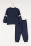 Mojo Boys 1-3 Years Old Printed Tracksuit Set Navy Blue - 2