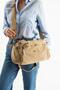 Soft Textured Ultra-Lightweight, Waterproof Polyamide Fabric Shoulder and Arm Bag Mink Model: (571-13-14F) - 3