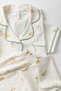 Long Sleeve Shirt Collar Women Pinterest Pajama Set - Seasonal Women's Pajamas- Plus Size - 3
