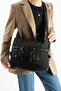 Soft Textured Ultra Lightweight, Waterproof Polyamide Fabric Shoulder/Backpack Black Model: (571-13-14J)