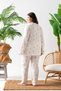 Long Sleeve Shirt Collar Women Pinterest Pajama Set - Seasonal Women's Pajamas- Plus Size - 8