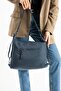 Soft Textured Ultra-Lightweight, Waterproof Polyamide Fabric Shoulder/Backpack Navy Blue Model:(571-13-14J) - 3