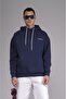 Hooded Printed Oversize Fit Unisex Hoodie Sweatshirt - 3