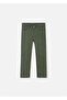 Boy's Slim Fit Pocket Trousers Green 517