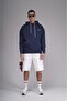 Hooded Printed Oversize Fit Unisex Hoodie Sweatshirt - 4