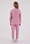 4-15 Years Old Licensed Us Polo Assn Girl's Set-Dried Rose - 4