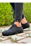 Ch061 Rex Men's Casual Lace-Up Leather Classic Shoes Cst - Black - 2