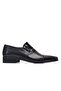 Black Laceless Winter Men's Shoes -75584-