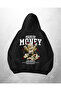 Black Unisex Made of Money Printed Oversize Hoodie Sweatshirt