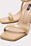 Nude - Women's Single Strap Thin Heeled Shoes - 3