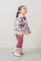 Baby Girl & Child Plush Jacket and Pants 3-Piece Set - 6