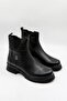 Nomen Genuine Leather Non-Slip Sole Orthopedic Women's Boots Black - 3