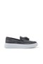 Ch127 Loafer-X Men's Casual Laceless Corcik Leather Classic Shoes Cbt - Anthracite - 2