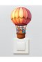 Outlet Cover Sticker - Children's Baby Room Wall Sticker - Retro Balloon Outlet Cover Sticker 1
