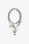 3-Piece Necklace Set with Watch Charm - 3
