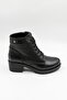 Women's Genuine Leather Classic Boots 1950839K - Black - 36