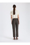 Brown Classic Pants - 2