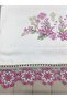 Handmade, Handcrafted Guipure Embroidered Towel 50X90 Premium Cotton 240Gr - 3