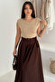 Women's Pleated Belted Maxi Padded Premium Dress – Elegant & Duru Style - 4