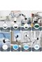 Bomves Electric Spin Scrubber, Cordless Cleaning Brush Tub Tile Scrubber for Home - 6