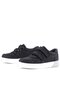 Genuine Leather Velcro Black and White Sole Boys' Sports Shoes - 6