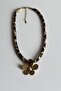 Shiny Flower Steel Necklace - 3
