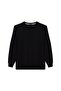 Unisex 3-Pack Black-Green-Stone Relax Fit 100% Cotton 3 Thread Crew Neck Sweatshirt - 2