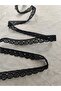 Cotton Kopanaki Lace Eni 2 cm 5 Mt Model 21 Black - 2